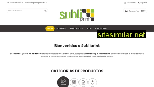 subliprint.mx alternative sites