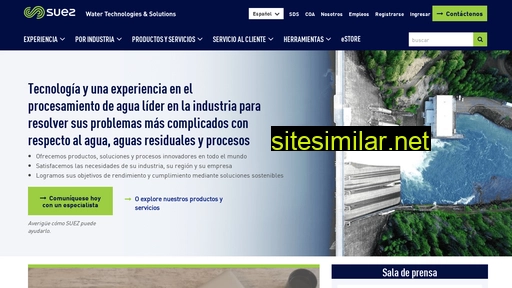 suezwatertechnologies.mx alternative sites