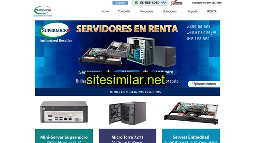 supermicro.com.mx alternative sites