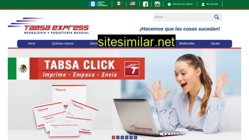 tabsaexpress.com.mx alternative sites