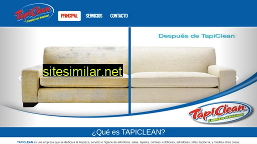 tapiclean.com.mx alternative sites