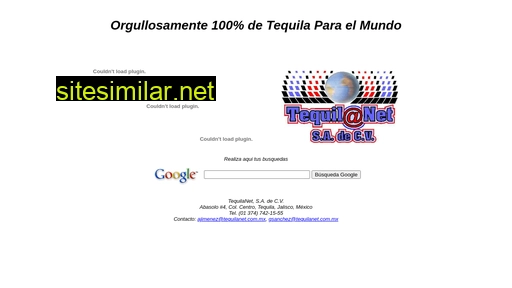 tequilanet.com.mx alternative sites