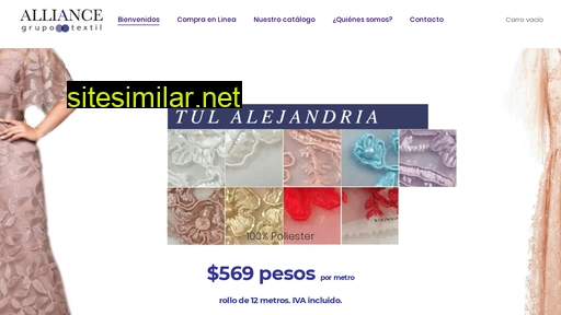 textilalliance.com.mx alternative sites