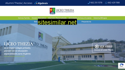 thezia.edu.mx alternative sites