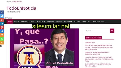 todoennoticia.com.mx alternative sites