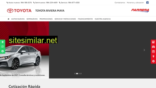 Toyotarivieramaya similar sites