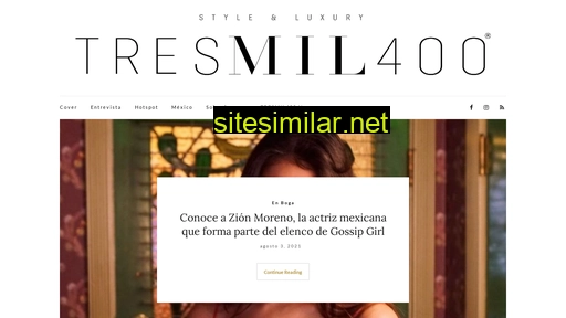 Tresmil400 similar sites