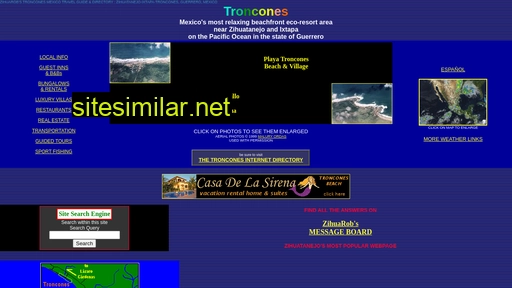 troncones.com.mx alternative sites