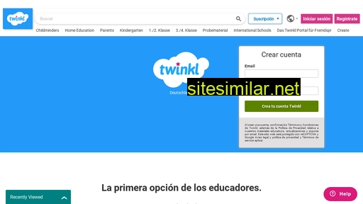 twinkl.com.mx alternative sites