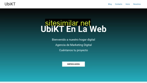 ubikt.com.mx alternative sites