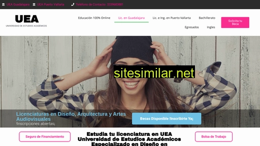 ueauniversidad.mx alternative sites