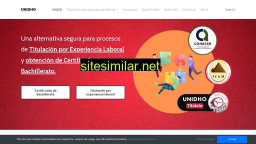 unidho.mx alternative sites