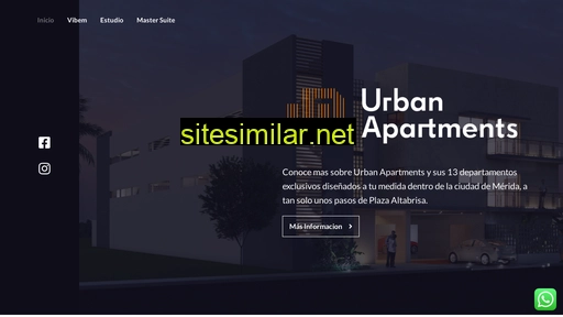 urbanapartments.mx alternative sites