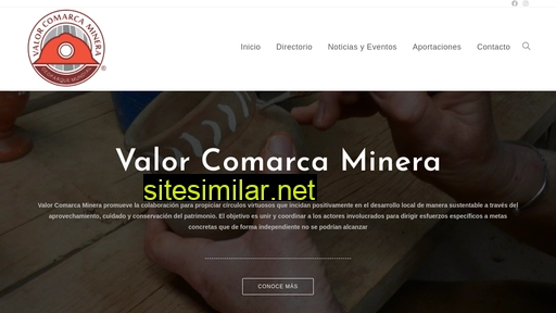valorcomarcaminera.mx alternative sites