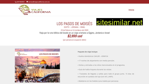 viajescalifornia.com.mx alternative sites
