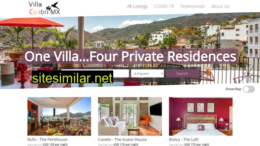 villacolibri.mx alternative sites