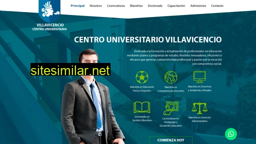 villavicencio.edu.mx alternative sites