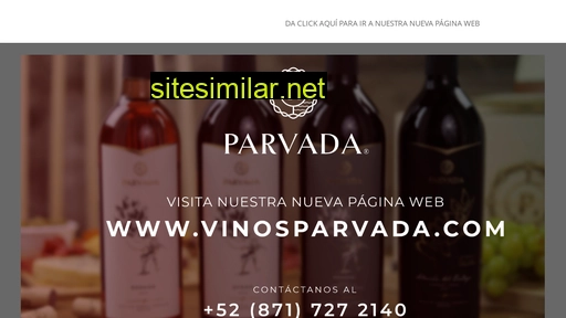 vinosparvada.com.mx alternative sites