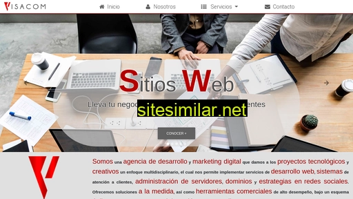visacom.com.mx alternative sites