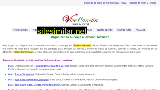 vivecancun.com.mx alternative sites