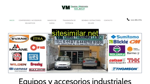 vmequiposymaquinaria.com.mx alternative sites