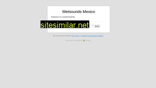 wetsounds.mx alternative sites