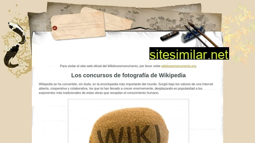 Wikilovesmonuments similar sites