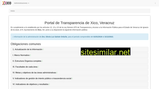 xico.gob.mx alternative sites