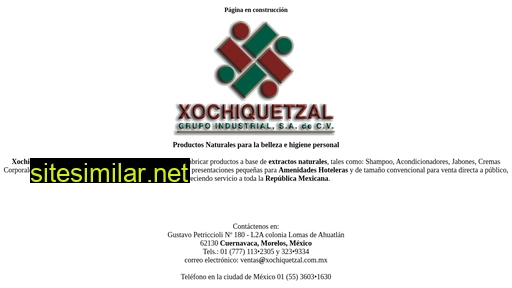 xochiquetzal.com.mx alternative sites