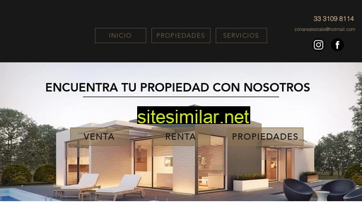 zonarealestate.mx alternative sites