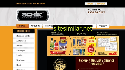 achik.com.my alternative sites