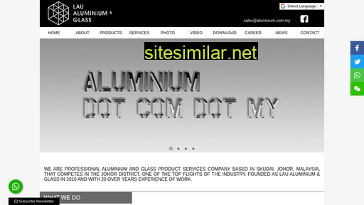 aluminium.com.my alternative sites