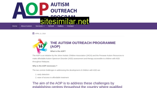 Autismoutreachprogram similar sites