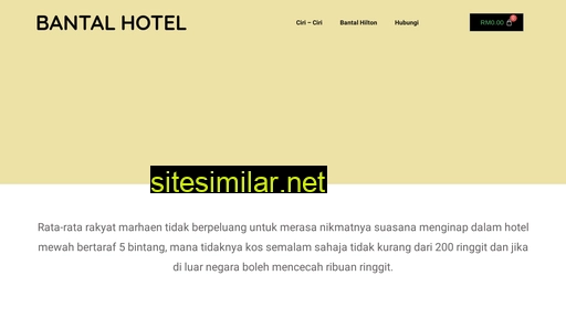 Bantalhotel similar sites