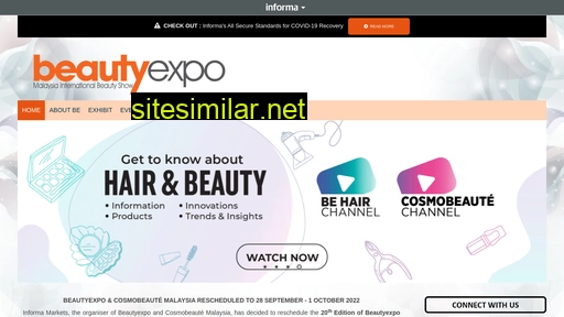 Beautyexpo similar sites