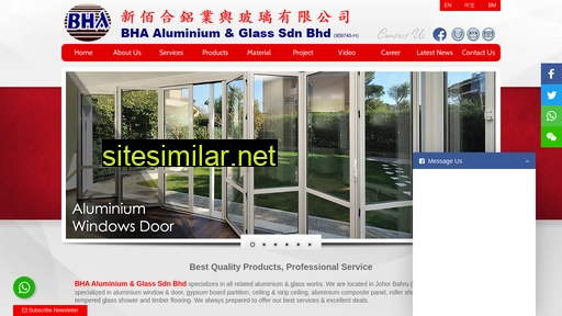 bha-aluminium.com.my alternative sites