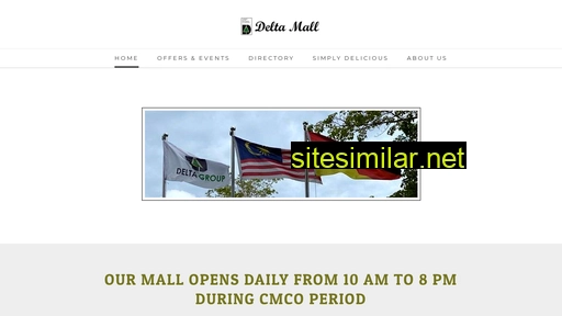 deltamall.com.my alternative sites