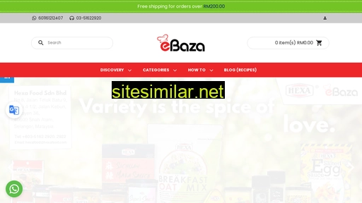 Ebaza similar sites