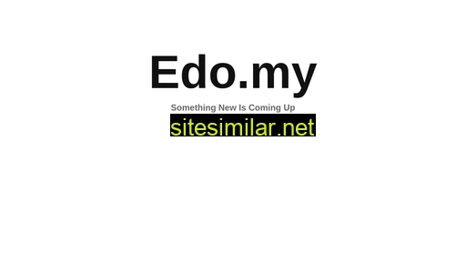 edo.my alternative sites
