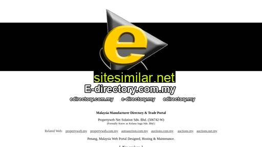 e-directory.com.my alternative sites