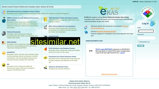 e-kas.gov.my alternative sites