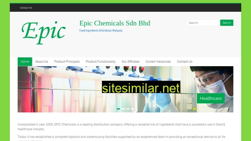 Epicchemicals similar sites
