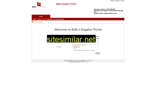 eportal.b2b.com.my alternative sites