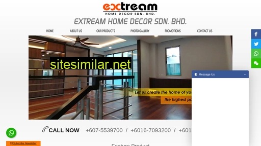extreamconstruction.com.my alternative sites