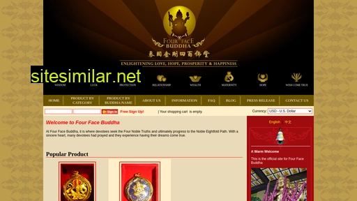 fourfacebuddha.com.my alternative sites