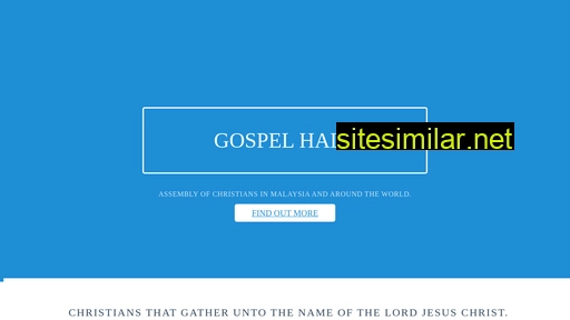 gospelhall.org.my alternative sites