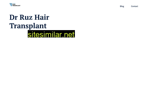 Hairtransplant similar sites