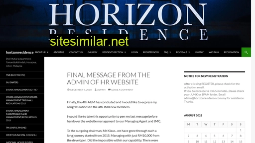 horizonresidence.com.my alternative sites