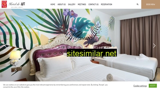 hoteldeart.com.my alternative sites