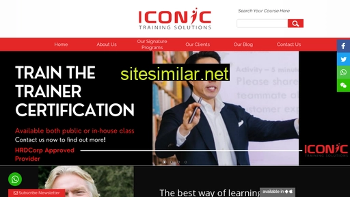 iconictraining.com.my alternative sites